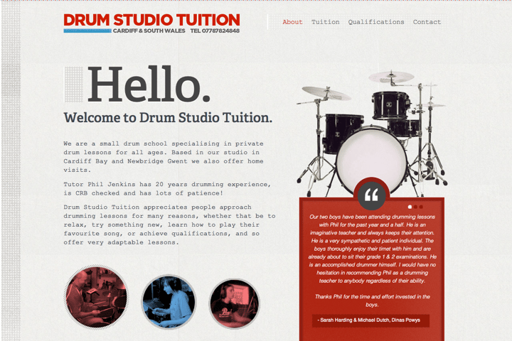 Drum Studio Tuition